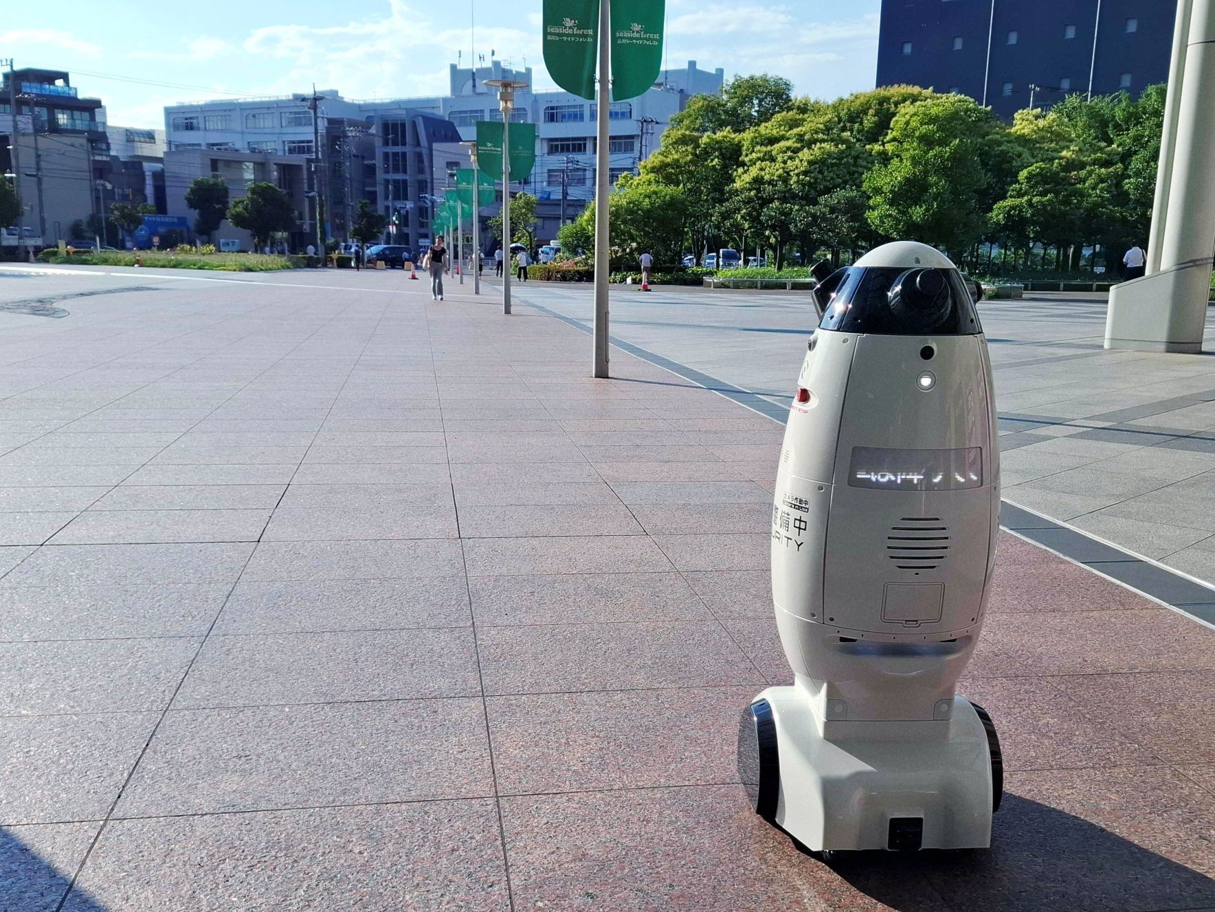 品川シーサイドフォレストオーバルガーデン、 警備ロボットSQ-2にAI